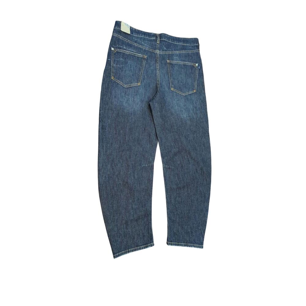 Pilcro Anthropologie The Bow Boyfriend Barrel Jeans NWT - Picture 6 of 6